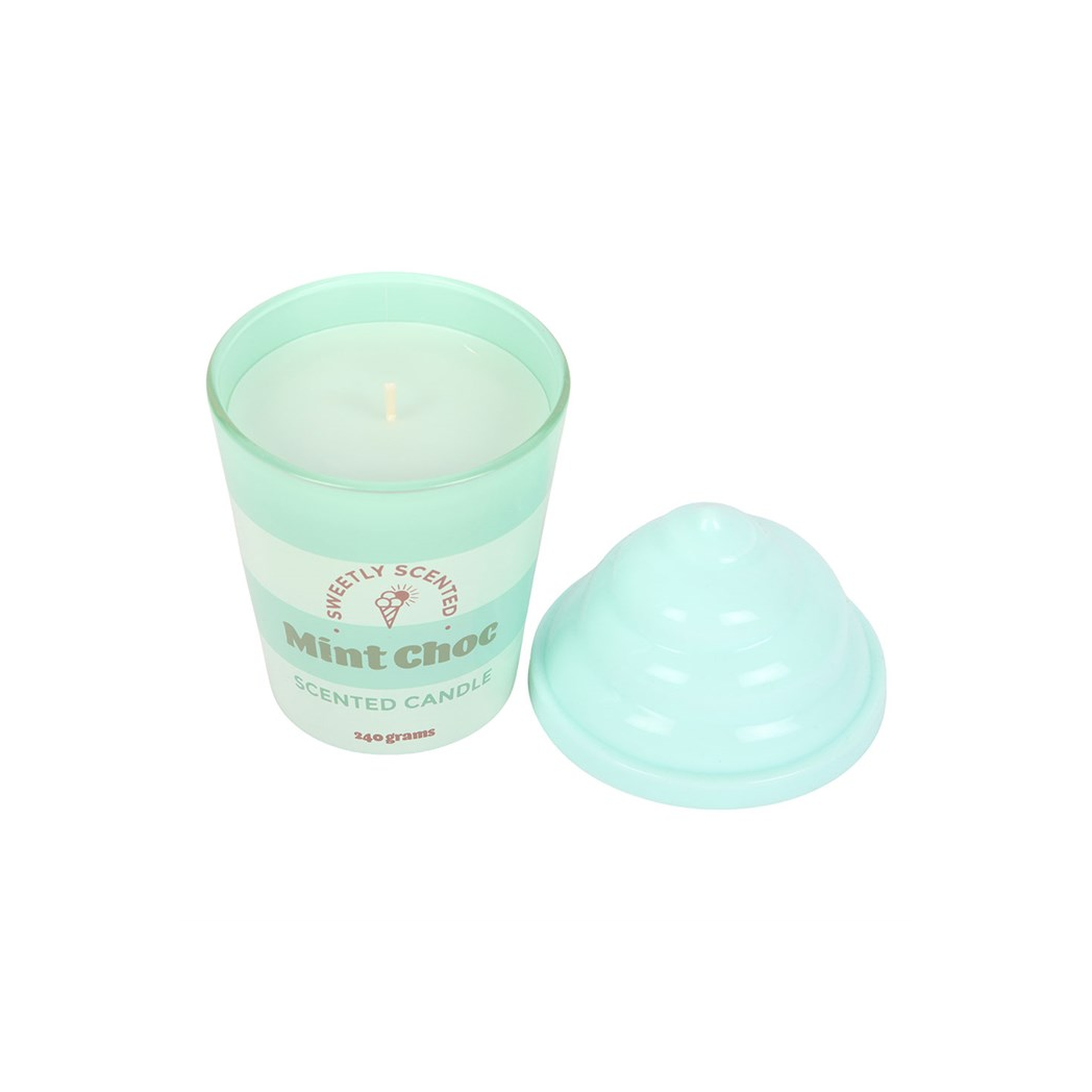 Mint Choc Ice Cream Scented Candle