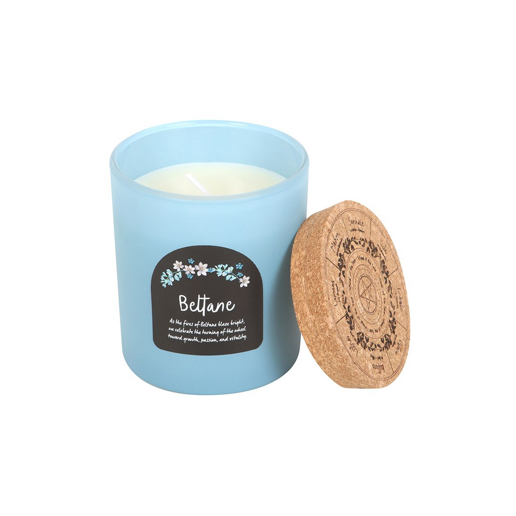 Beltane Orange Blossom Wheel of the Year Candle