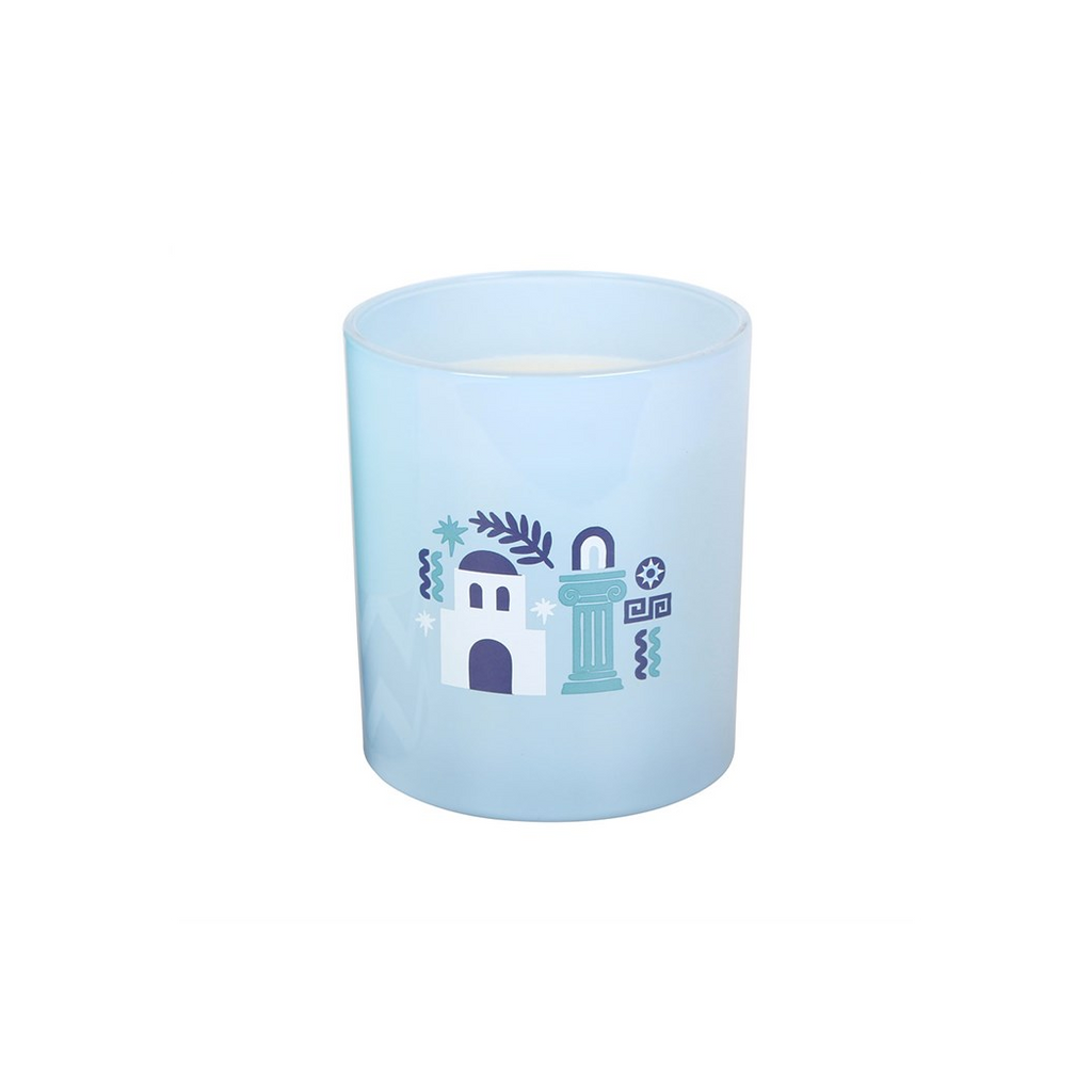 Santorini Coconut & Sea Salt Scented Candle