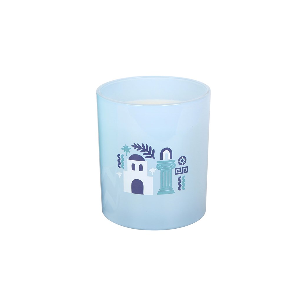 Santorini Coconut & Sea Salt Scented Candle