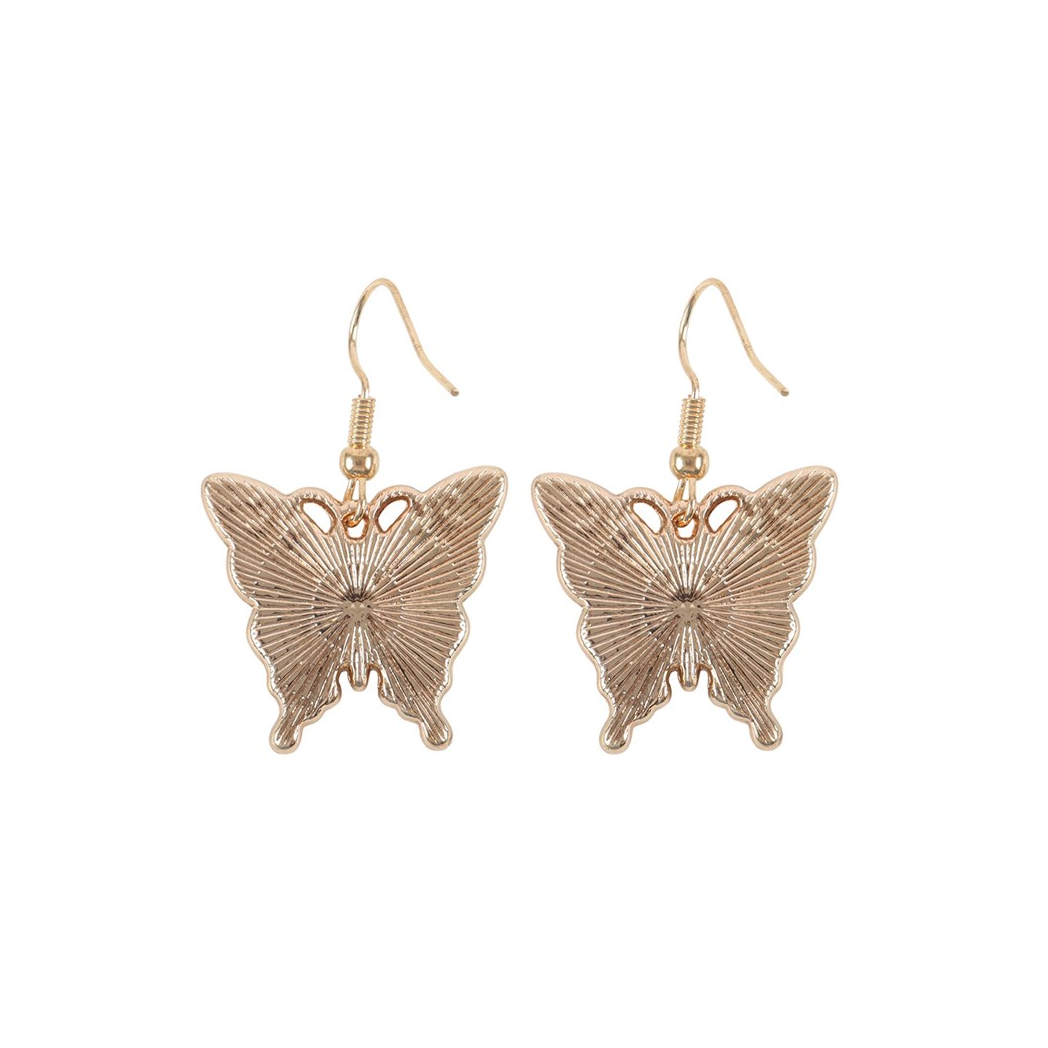 Flaming Butterfly Earrings