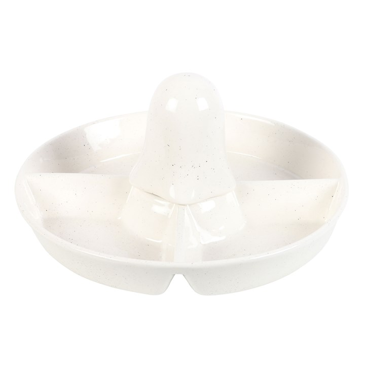Ghost Chip & Dip Snack Dish