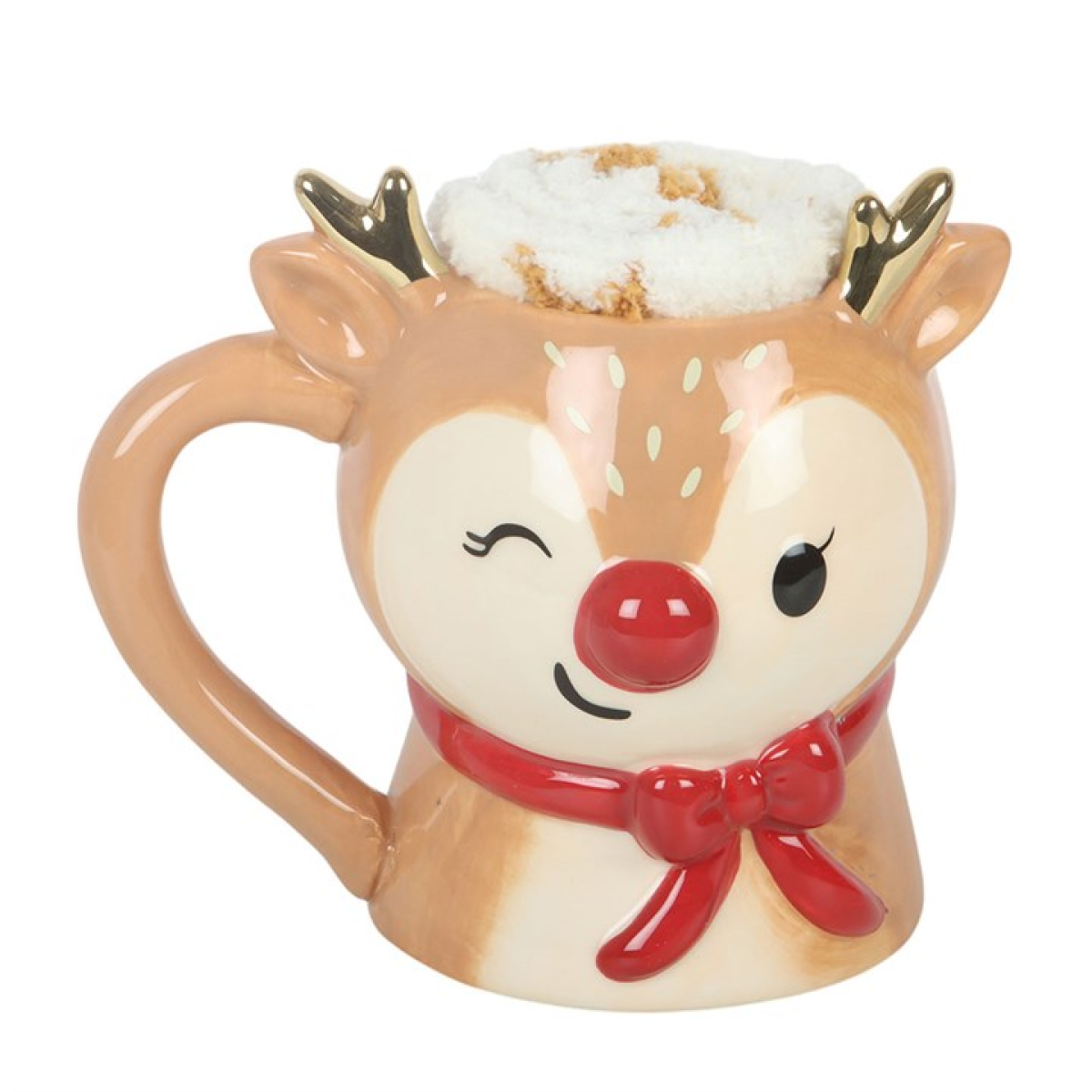 Ruby the Reindeer Mug and Socks Set