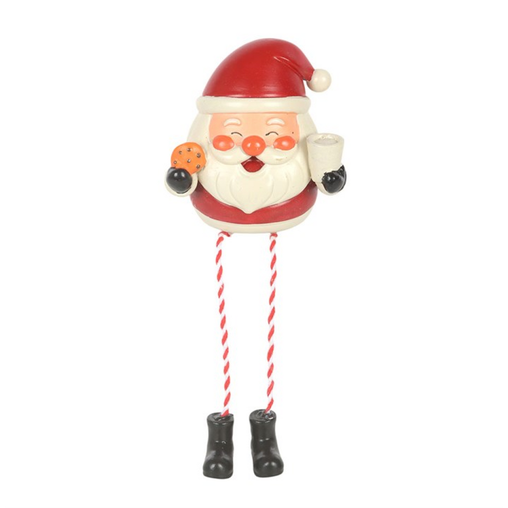 Jolly Santa Christmas Shelf Sitter Ornament