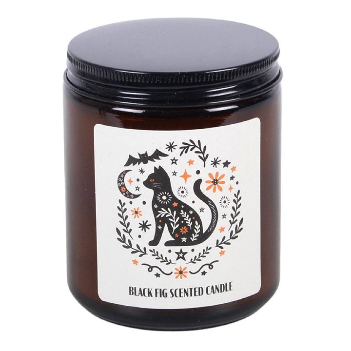Frightful Folk Cat Black Fig Scented Candle