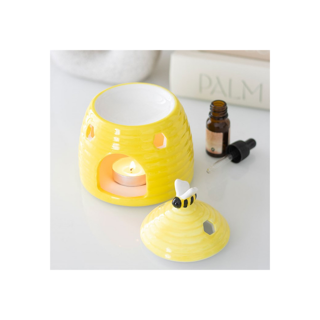 Yellow Beehive Oil Burner