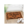 Natural The Witch Is In Doormat