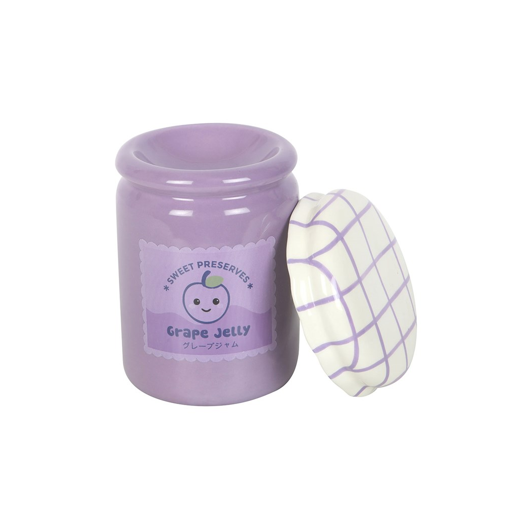 Grape Jelly Jar Oil Burner and Wax Warmer