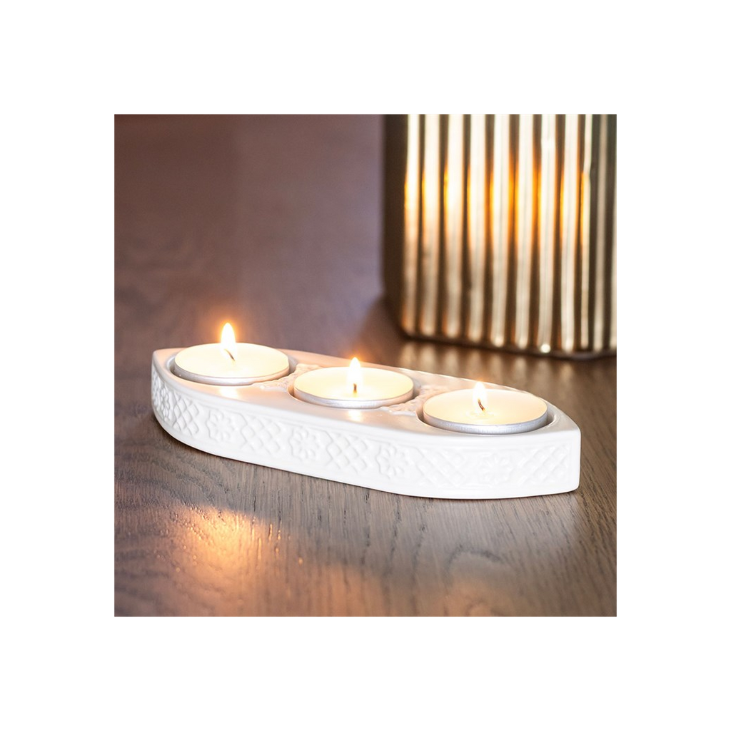 Geometric Triple Tealight Holder