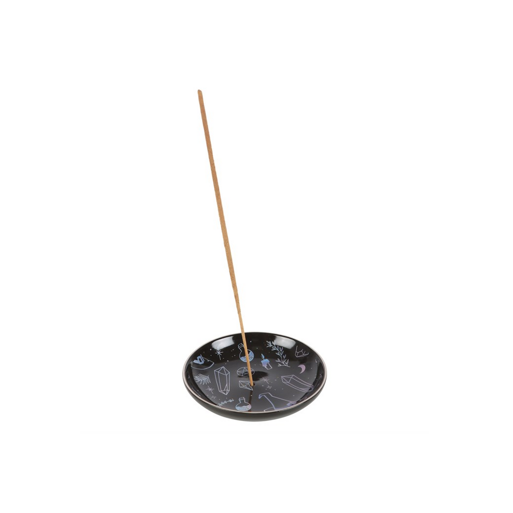 Crystal Witch Incense Holder Plate