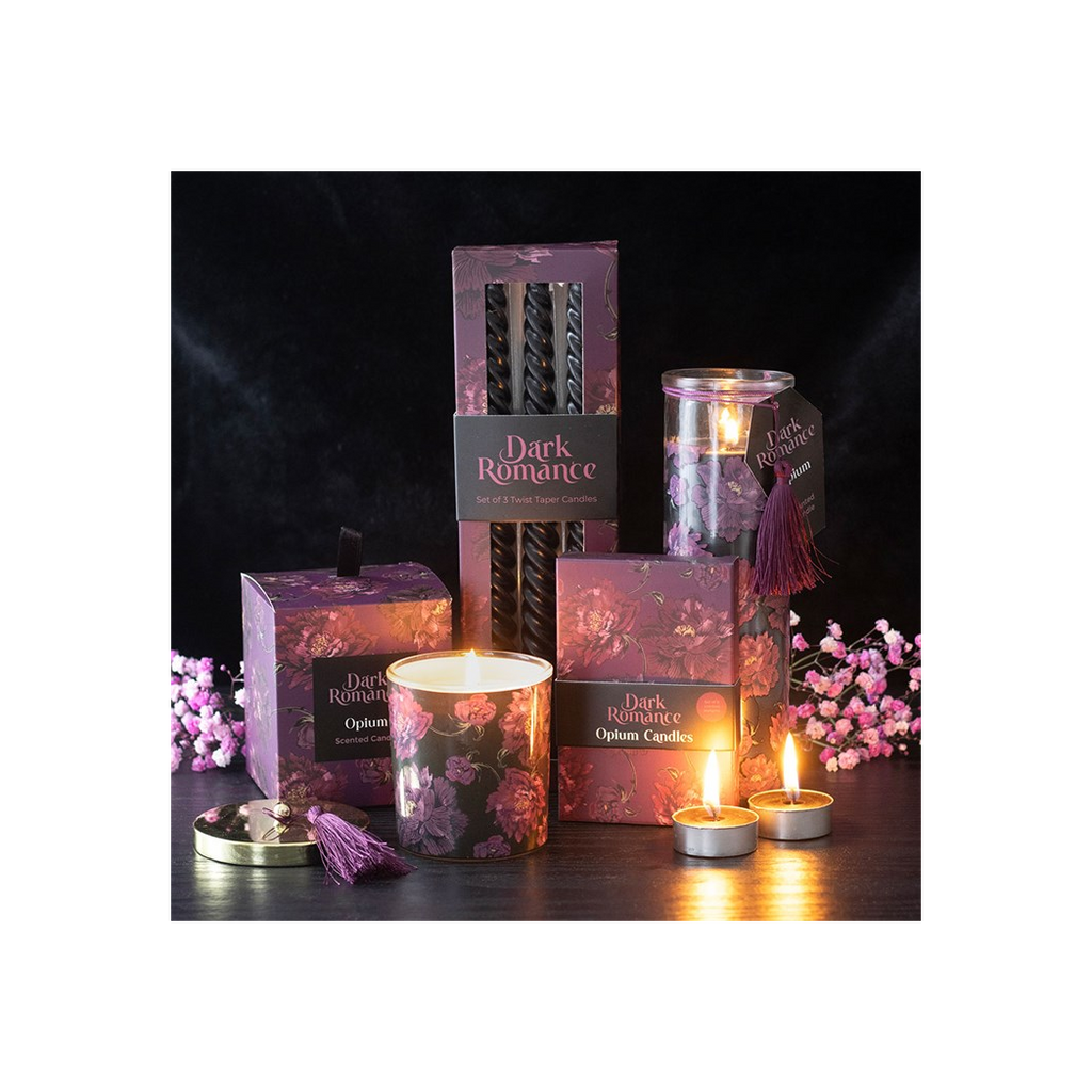 Dark Romance Opium Scented Tube Candle