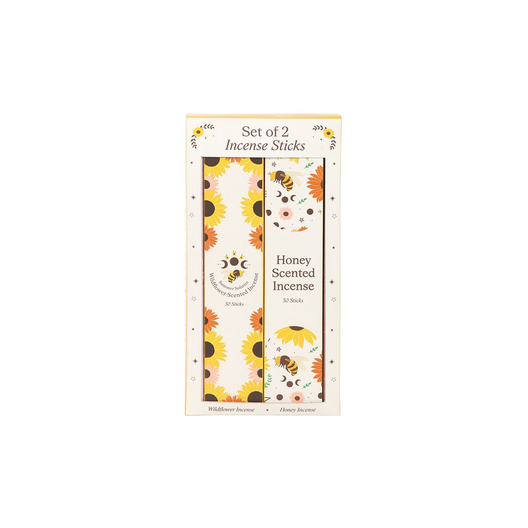 Set of 2 Honey and Wildflower Incense Stick Packs