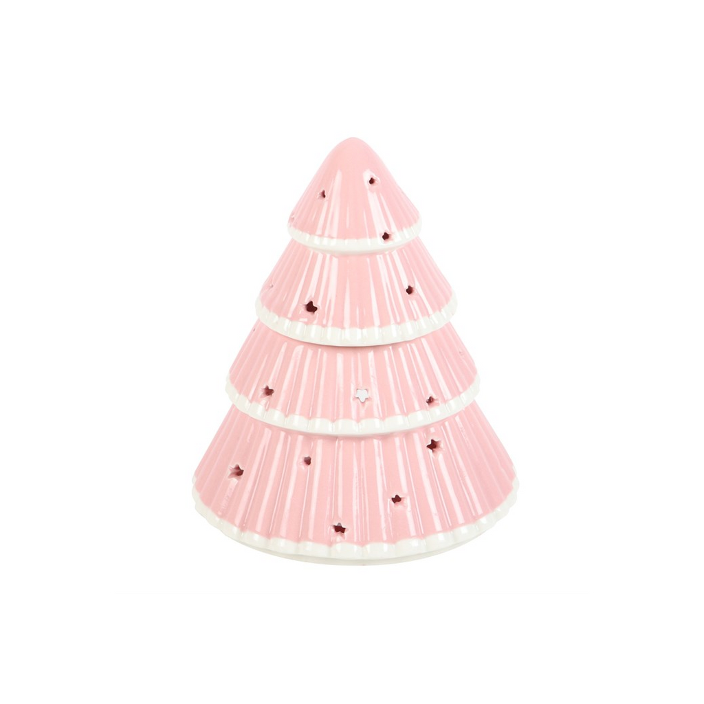Pink Christmas Tree Oil Burner