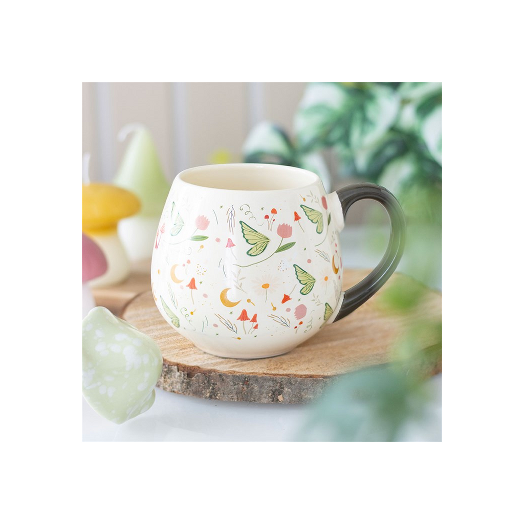 Fairy Folklore Print Rounded Mug