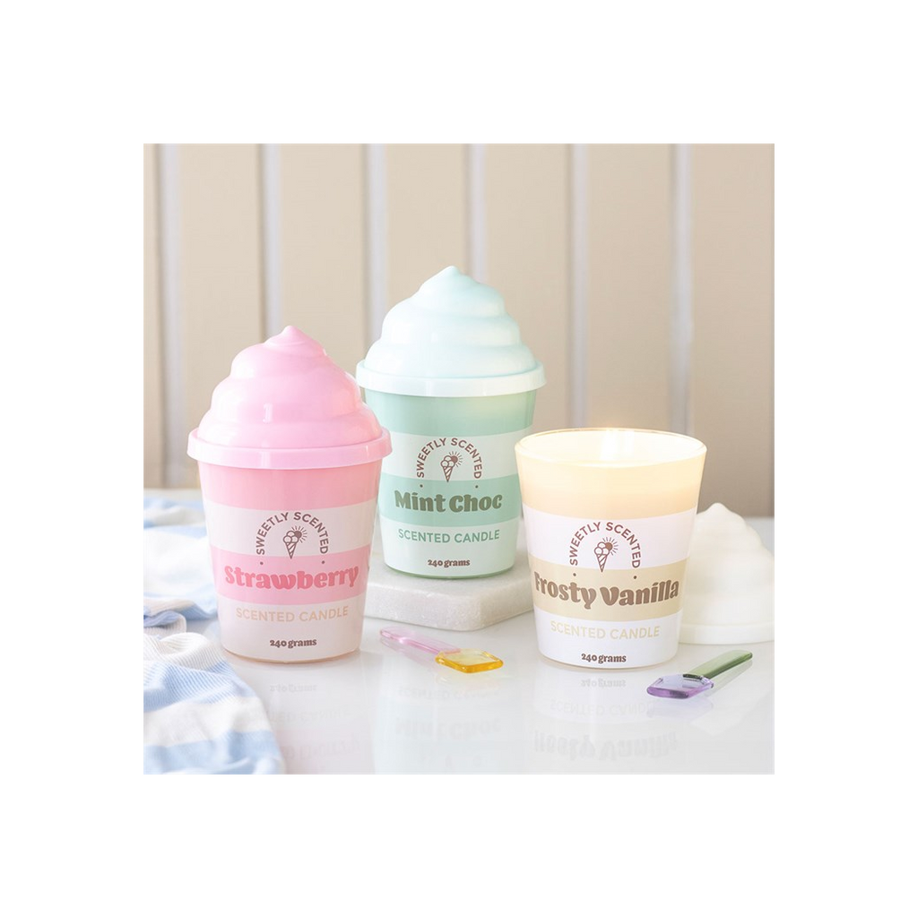 Mint Choc Ice Cream Scented Candle