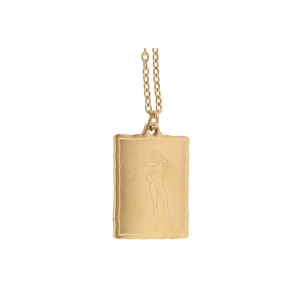 Athena Goddess Talisman Necklace