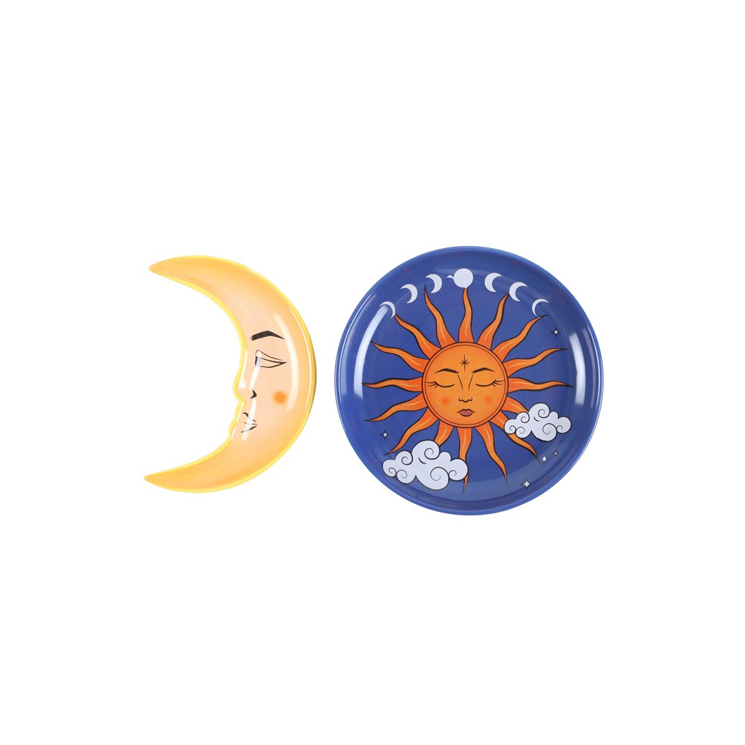 Sun and Moon Celestial Stacking Trinket Dish