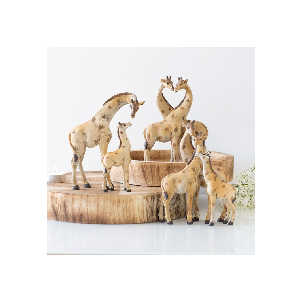 Stand Tall Giraffe Mother and Baby Ornament