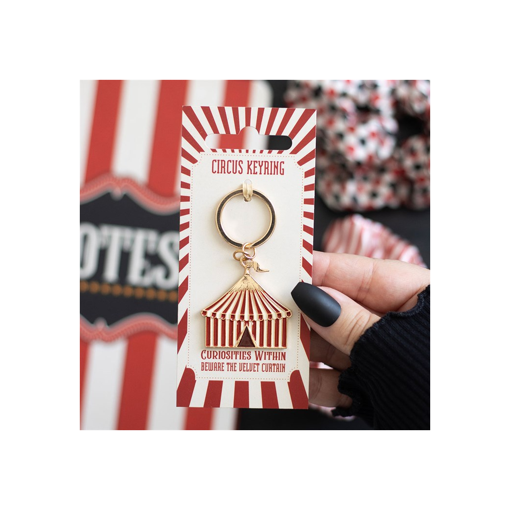 Circus Tent Keyring