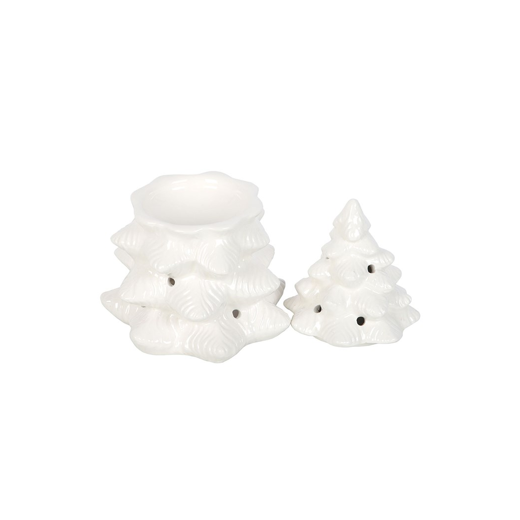 White Fir Tree Oil Burner and Wax Warmer