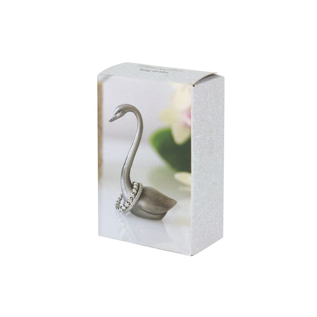 Metal Swan Ring Holder