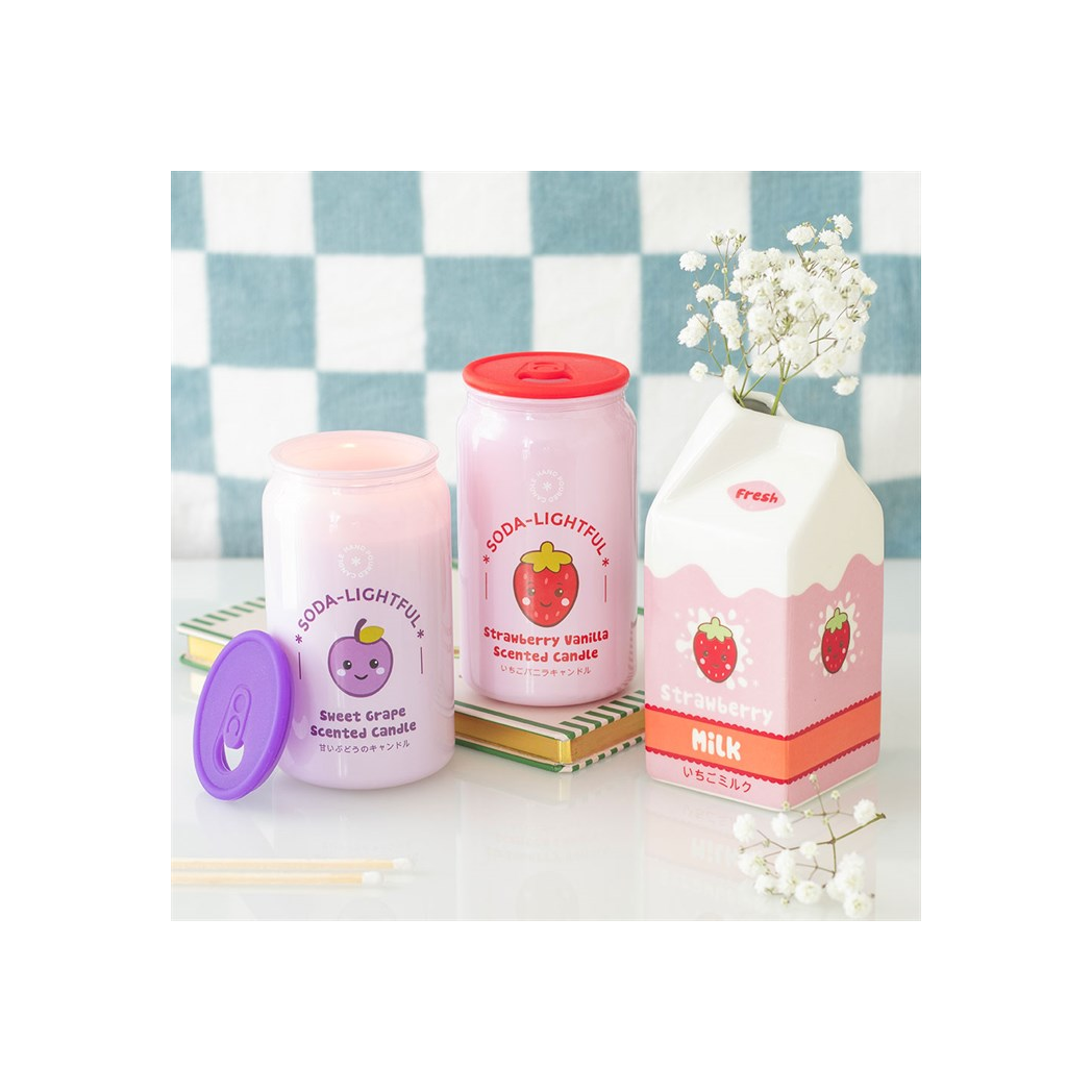 Sweet Grape Soda Can Candle