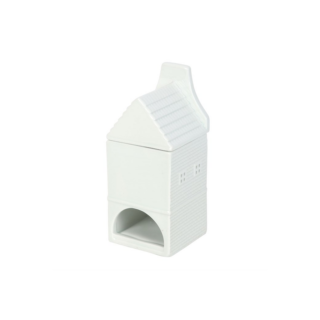 White Nordic House Oil Burner and Wax Warmer