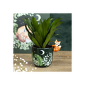 Green Forest Plant Pot with Fox