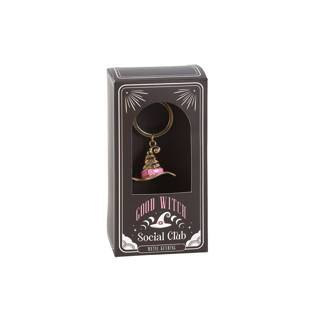 Good Witch Alloy Witch Hat Keyring