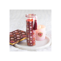 Sacred Heart Print Black Fig Tube Candle