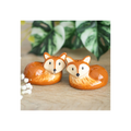 Fox Salt and Pepper Shakers