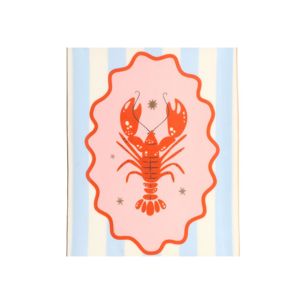 Striped Lobster Trinket Dish