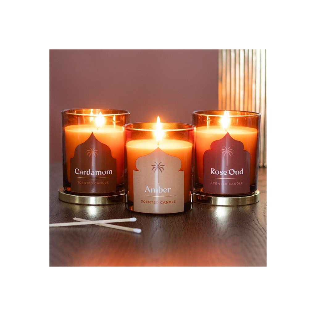 Arabian Nights Amber Scented Candle