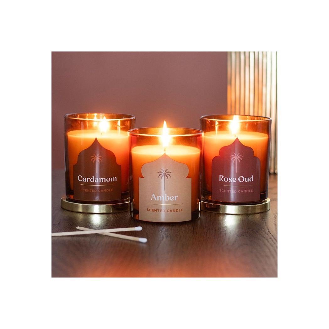 Arabian Nights Amber Scented Candle