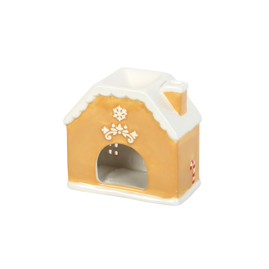 Candy Cane Gingerbread House Oil Burner and Wax Warmer