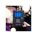 Set of 12 Blue 'Wisdom' Spell Candles