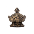 Metal Lotus Incense Cone Holder