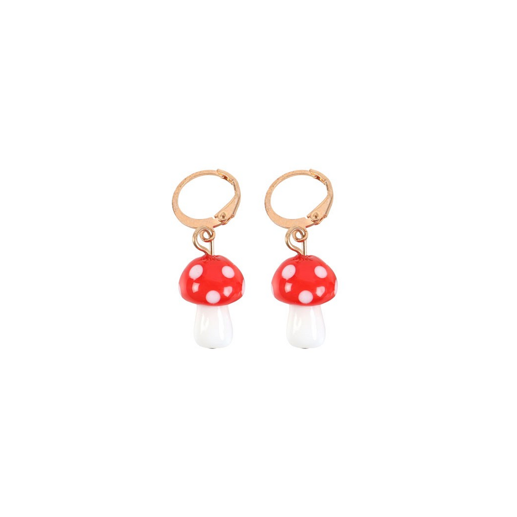 Toadstool Dangle Earrings