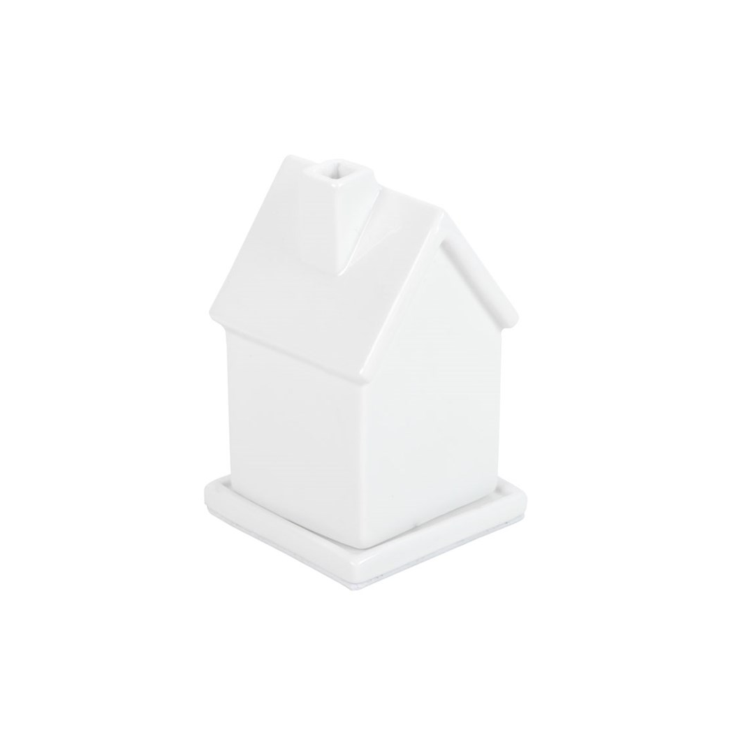 White House Incense Cone Holder