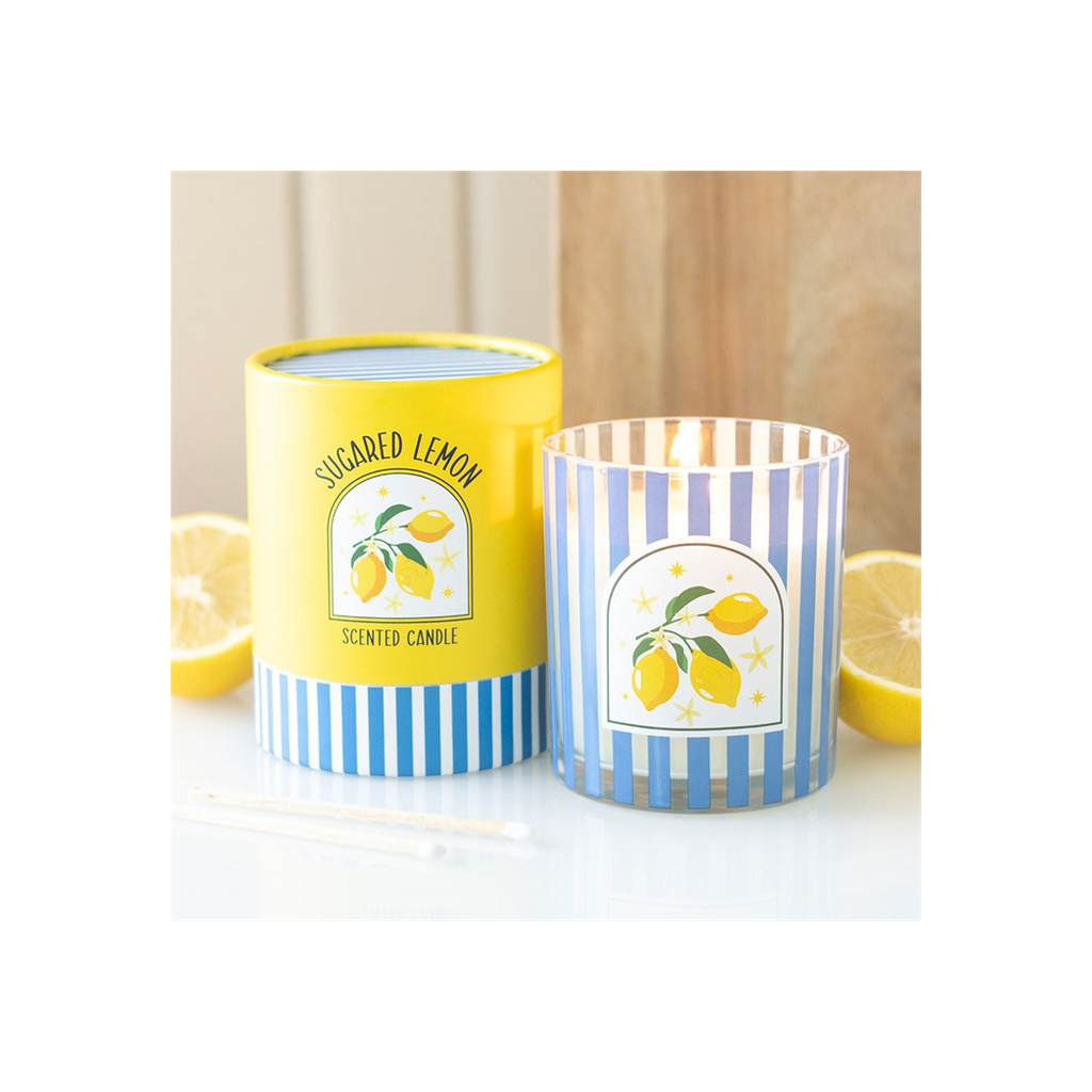 Sugared Lemon Scented Candle