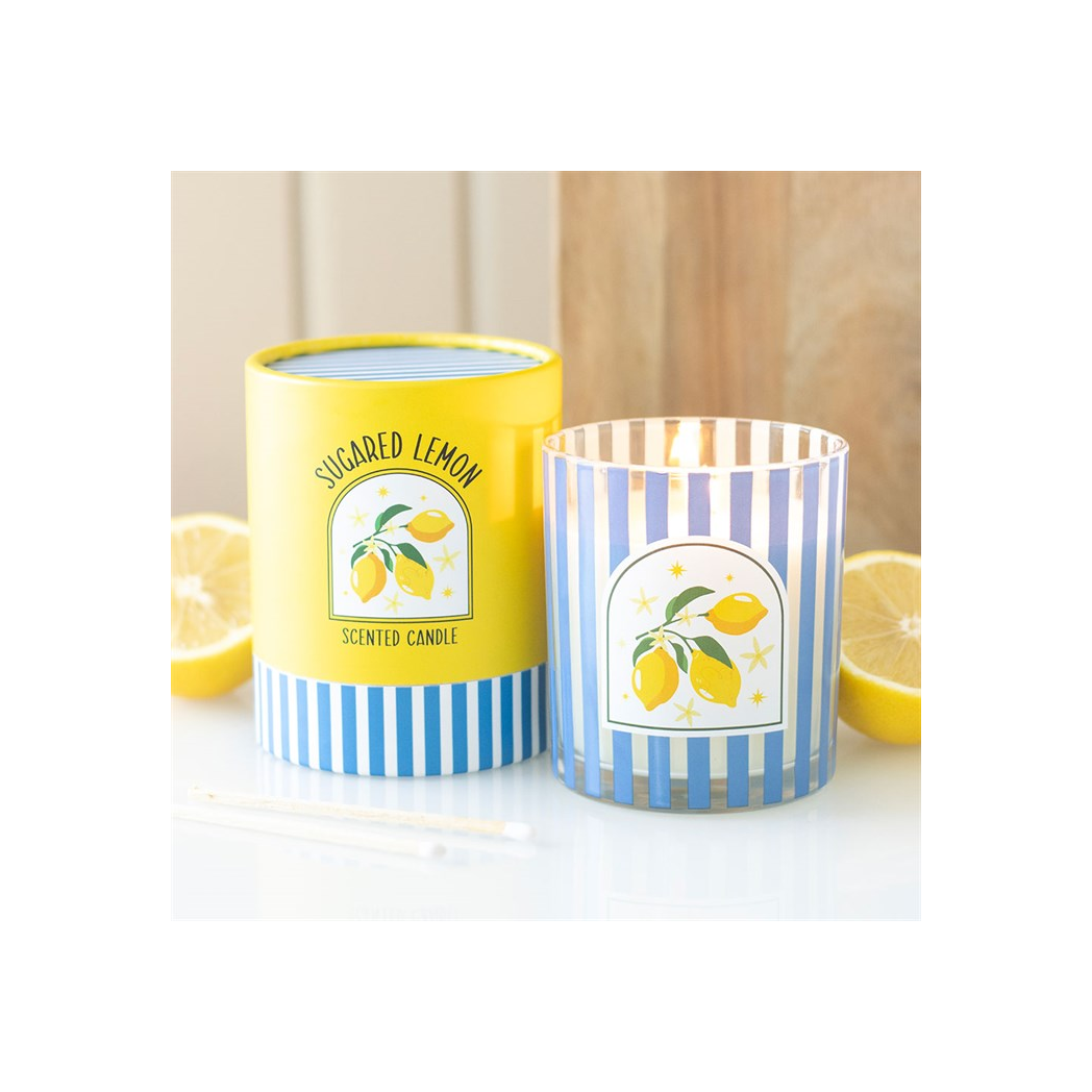 Sugared Lemon Scented Candle