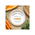 Carrot Patch Round 3D Wall Plaque