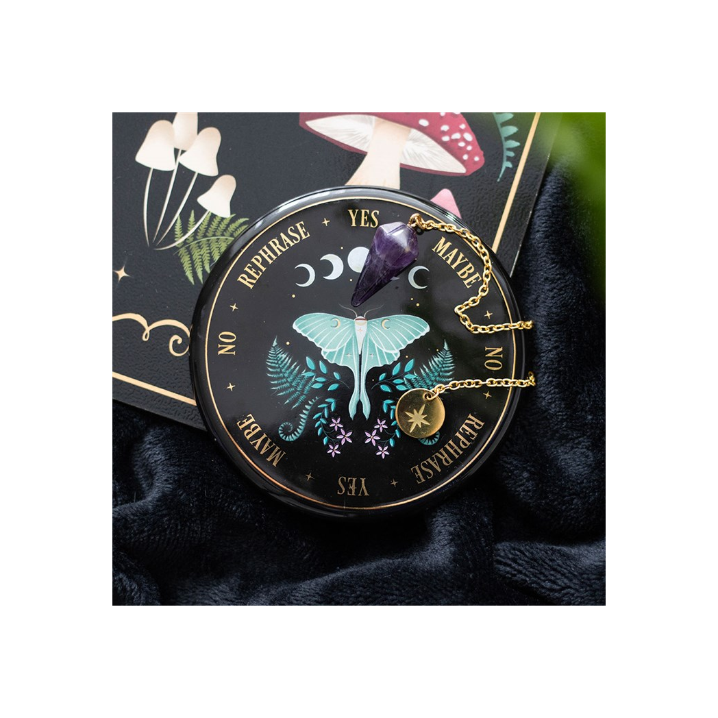 Luna Moth Pedulum Divination Kit