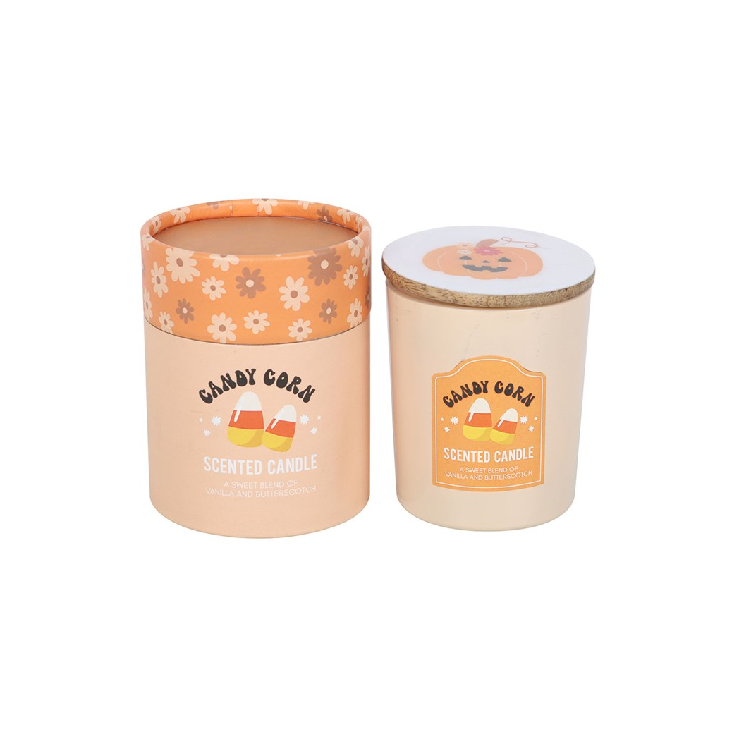 Candy Corn Vanilla and Butterscotch Candle
