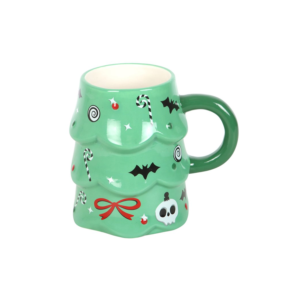 Creepy Christmas Tree Mug