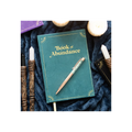 Book of Abundance Journal with Green Aventurine Crystal Pen