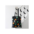 Monster Mash Print Polycotton Tote Bag