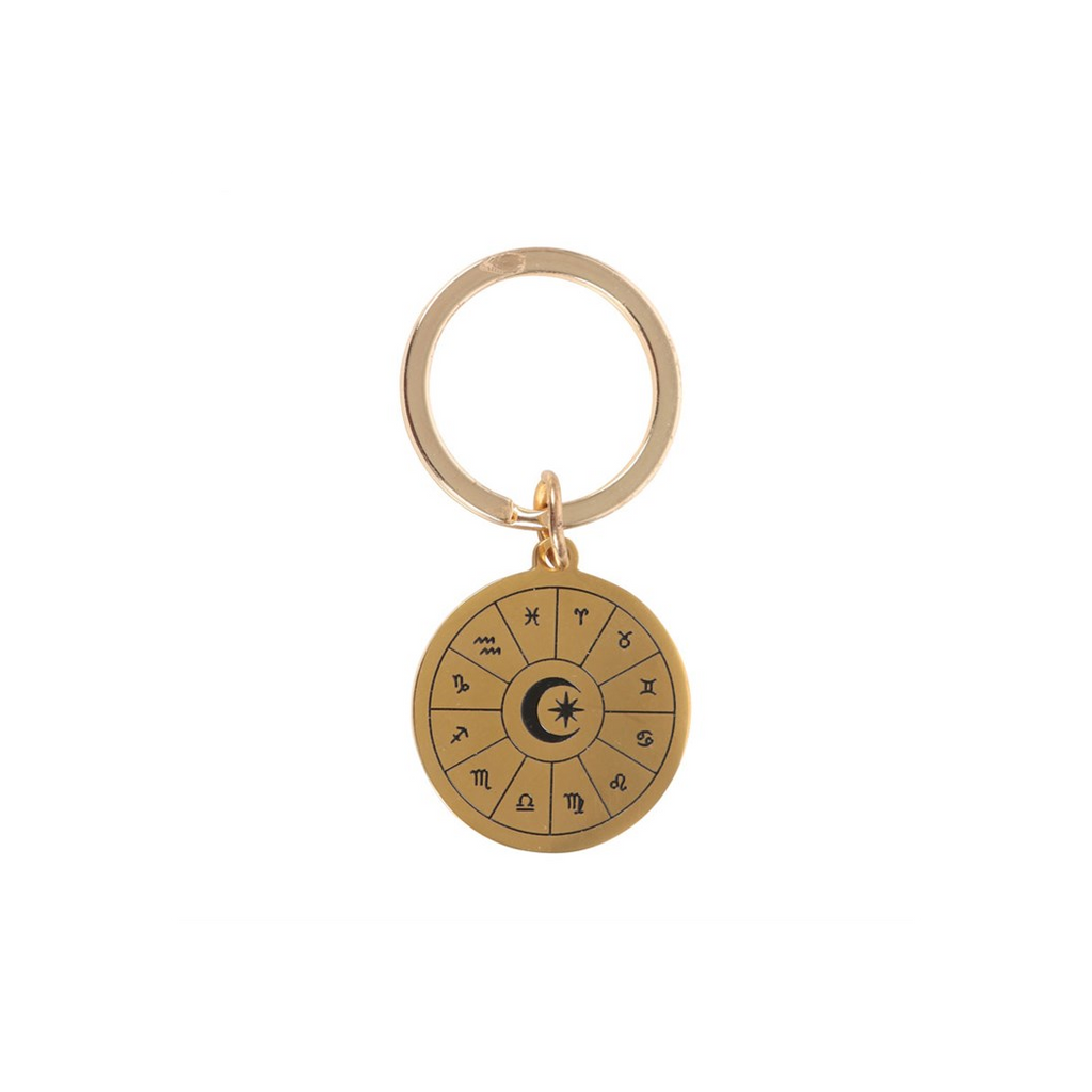 Astrology Wheel Keyring