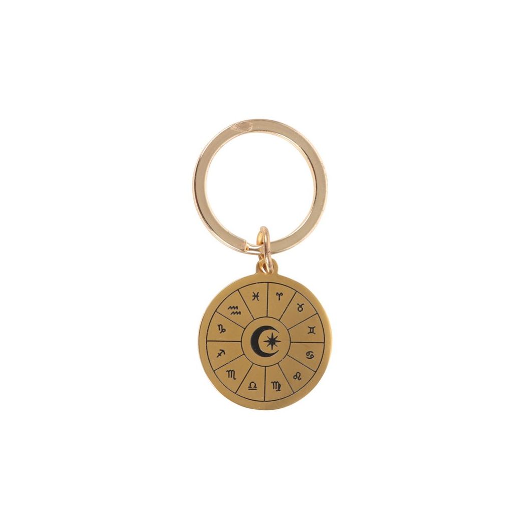 Astrology Wheel Keyring