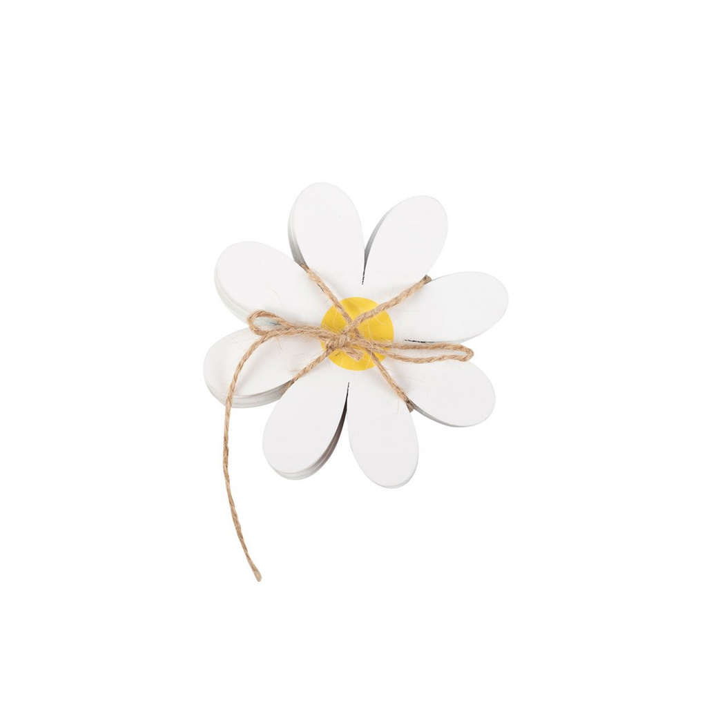 Set of 4 Daisy Shaped Coasters